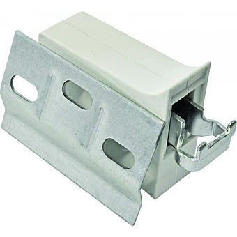 Nylon Cabinet Hanging Bracket With Mounting Plate  (Pack of 2)