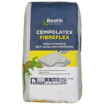 Bostik Cempolay Cempolatex Fibreflex 25kg Self Levelling Underlayment Compound