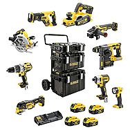 DEWALT 9 Piece ALL Brushless 18V XR Kit 4 x 5.0Ah (DCK853P4 + DCP580)