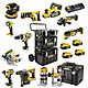DeWalt 18V XR 11 Piece Cordless Power Tool Kit  4 x 5.0Ah Batteries - DCK853P4 + DCP580 + DCW210 + DCW604