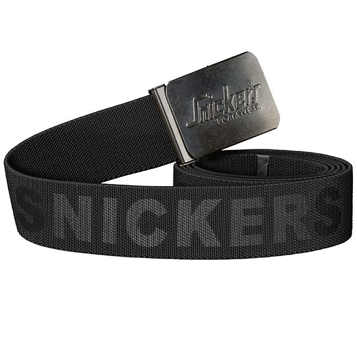 Snickers Elastic Belt Black 9025 0400 - Ray Grahams DIY Store