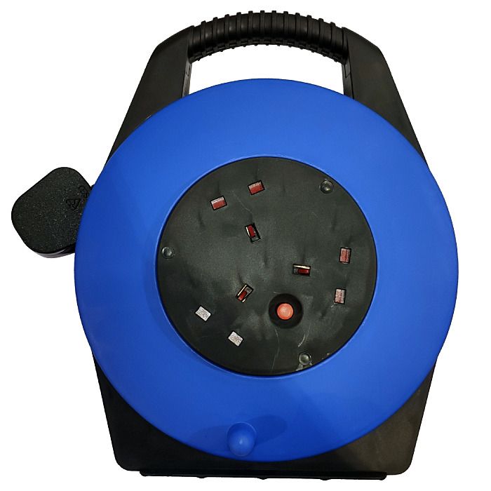 10m 13A Extension Cable Reel 3 Gang Ray Grahams DIY Store
