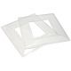 Jegs 2 Pack Clear Light Switch Finger Plates Surround