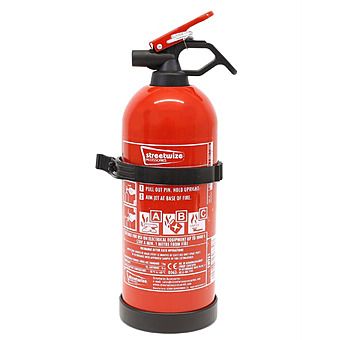 Streetwize 1kg Dry Powder ABC Fire Extinguisher