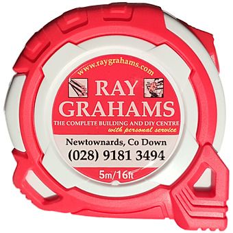 Ray Grahams Branded - 5m/16ft Tape Measure RGL