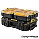 DeWalt ToughSystem 2.0 Half Width Deep Organiser Box DWST83392-1