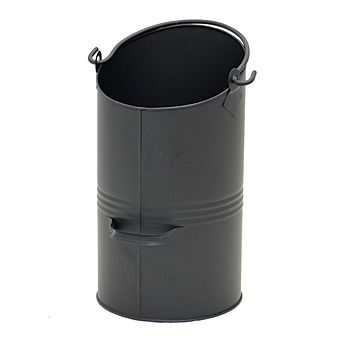 Castle Living Black Ellipse Coal Hod Bucket