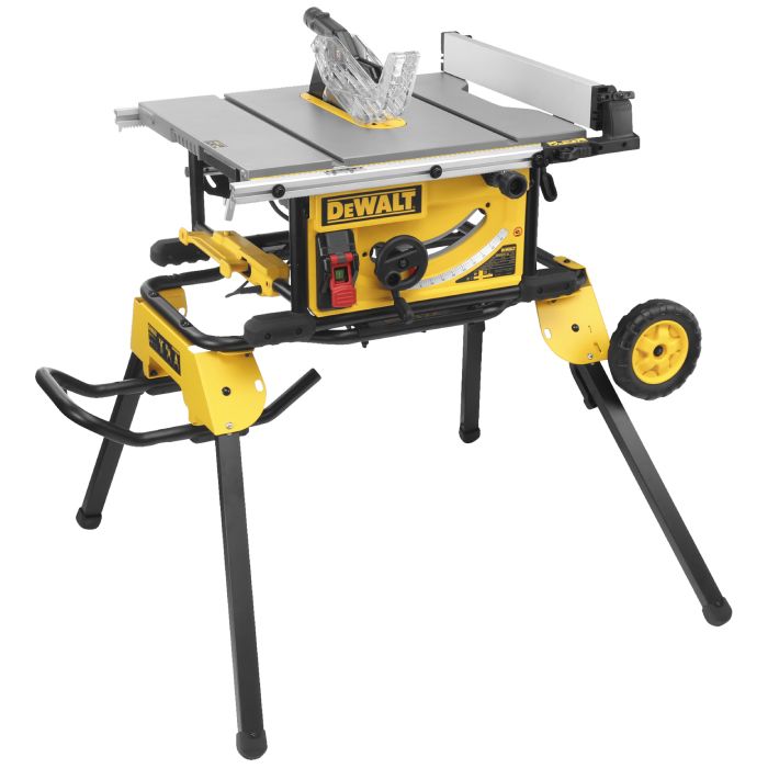 DeWalt DWE7492 250mm Table Saw With Rolling Stand DWE74911 Ray