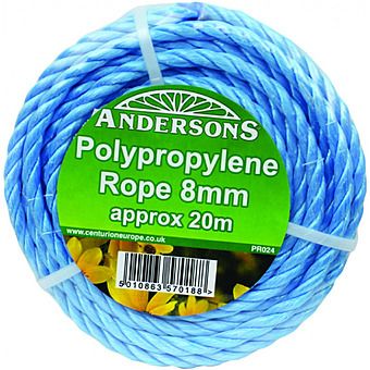 Polypropylene Rope 8mm x 20m by Centurion PF024