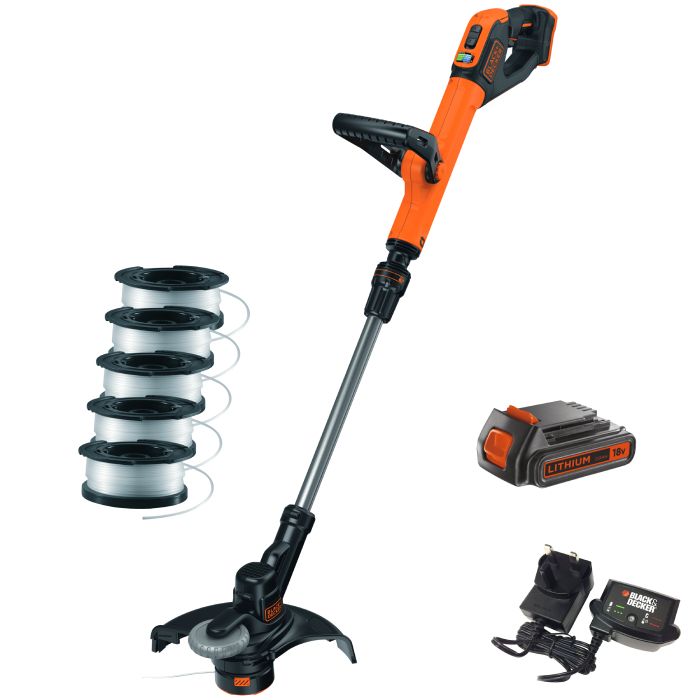 Black Decker STC1820PC Cordless 18 Volt Strimmer Ray Grahams