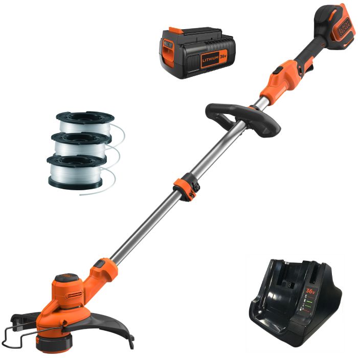 Black Decker 36V 2.0Ah Cordless 33cm Strimmer Ray Grahams