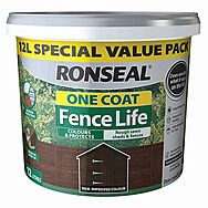 Ronseal One Coat Fence Life 12 Litre