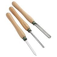 Record Power 3 Piece HSS Spindle Wood Turning Chisel Set 103710