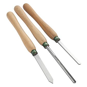 Record Power 3 Piece HSS Wood Bowl Turning Chisel Set 103720