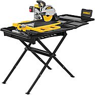 DeWalt D36000 250mm Wet Tile Saw & Legstand (940mm Capacity)