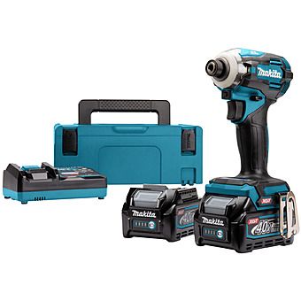 Makita TD001GD209 40Vmax XGT Impact Driver 2 x 2.5Ah Batteries