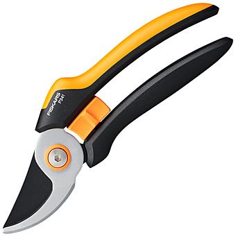 Fiskars Solid Bypass Pruner Secateurs P341