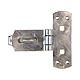 Heavy Duty 150mm Vertical Hasp &amp; Staple Galvanised Bolt On