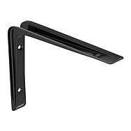 Aston Small Shelf Bracket 12 x 8cm Black