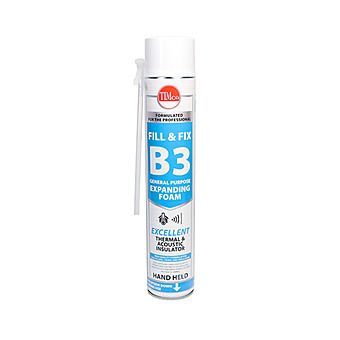 TIMco B3 Fill & Fix Expanding PU Foam 750ml