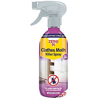 Zero In Clothes Moth Killer Spray 500ml