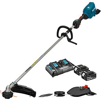 Makita DUR369LPT2 36V (18V x2) Cordless 43cm Strimmer 2 x 5.0Ah Batteries