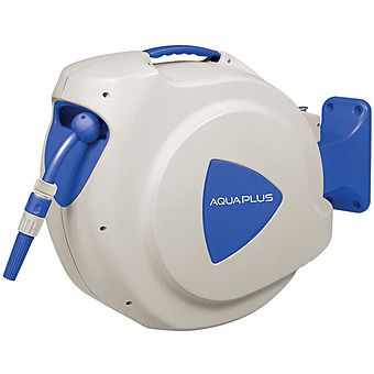 AquaPlus 20m Auto-Retract Hose Reel Wall Mounted