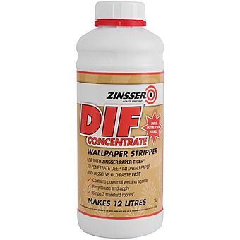 Zinsser DIF Concentrate Wallpaper Stripper / Remover 1L
