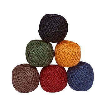 Small Polypropylene Coloured Twine Ball