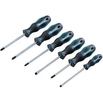 Makita 6 Piece Magnetic Screwdriver Set E-10528