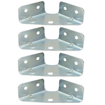 50mm x 50mm Corner Brackets 4 Pack