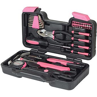 Streetwize 39 Piece Pink Tool Kit