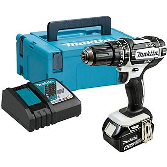 Picture of Makita DHP482T1JW 18V Combi Hammer Drill & 5.0Ah Battery