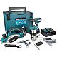 Makita DLX3116TJ 18V Triple Kit Inc. DKP180 DHP485 DRT50 2 x 5.0Ah Batteries