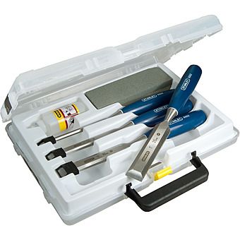 Stanley 5002 Series 4 Piece Chisel & Stone Set 0-16-130