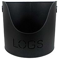 Castle Living Black "Logs" Bucket