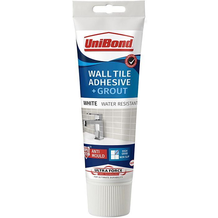 Unibond Wall Tile Adhesive & Grout White Ray Grahams DIY Store