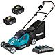 Makita DLM432PT2 Lawnmower 36V (2x18V) 43cm Lawn Mower With 2 x 5.0Ah Batteries