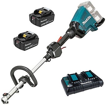 Picture of Makita DUX60PG2 36V (18V x2) Split Shaft Garden Multi-Tool & 2 x 6.0Ah Batteries