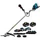 Makita DUR369APT2 36V (18V x2) Brush Cutter 43cm Strimmer 2 x 5.0Ah Batteries