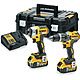 DeWalt DCK266P2T 18V XR Brushless DCF887 Impact Driver &amp; DCD796 Combi Drill Twinpack 2 x 5.0Ah Batteries