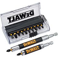 DeWalt 14 Piece Slim Pocket Case Torsion Impact Bits DT70512T