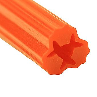 Orange Wall Plug Strip 10mm x 30cm