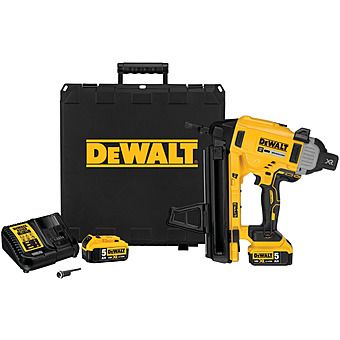 DeWalt DCN890P2 18V Cordless XR Concrete Nailer With 2 x 5.0Ah Batteries