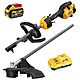 DeWalt DCMAS5713X1 54V FlexVolt Split Boom Shaft With 38cm Strimmer Attachment &amp; 9.0Ah Battery