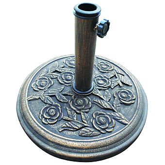 Cast Iron Effect Garden Parasol Base 9kg