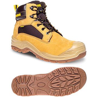 Picture of Apache Arizona Safety Boots Honey Nubuck