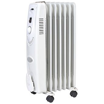 Sealey 7 Fin 1.5KW Oil-Filled Radiator