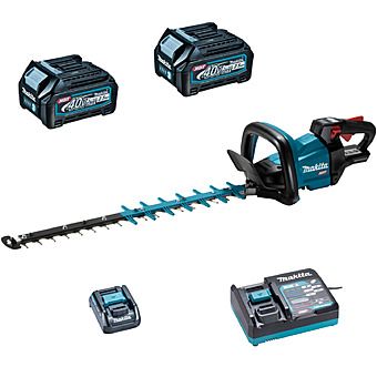 Makita UH004GD202 40Vmax XGT 60cm Hedge Trimmer 2 x 2.5Ah Batteries