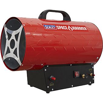 Sealey Propane Gas Space Warmer Heater 30KW LP100